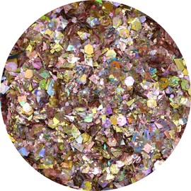 MATIERE Shine Mix Glitter Holo Pink Gold