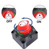 SUNMORN Battery Disconnect Switch, 2PCS Cables 1.64FT with Heavy Duty