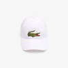Lacoste Unisex_Adult Rk9871 Cap, White, One Size