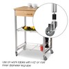 Houseables Table Casters, Table Wheels, Set of 4, Folding Tables
