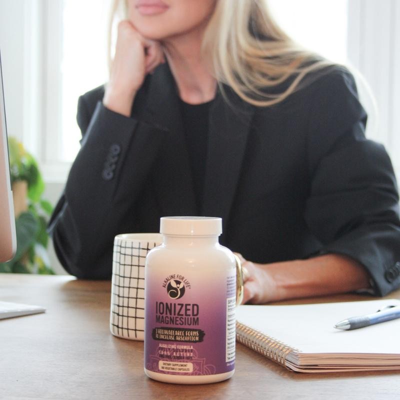 Magnesium Capsule - Alkaline for Life Dietary Supplement - 60: