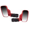 NICHE Red Offroad Break-Away Side View Mirror Set for UTV