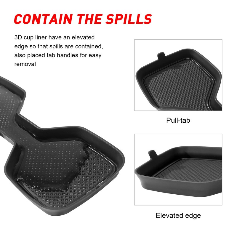 Cup Holder Coaster for Kia Telluride Accessories 2020 2021 2022