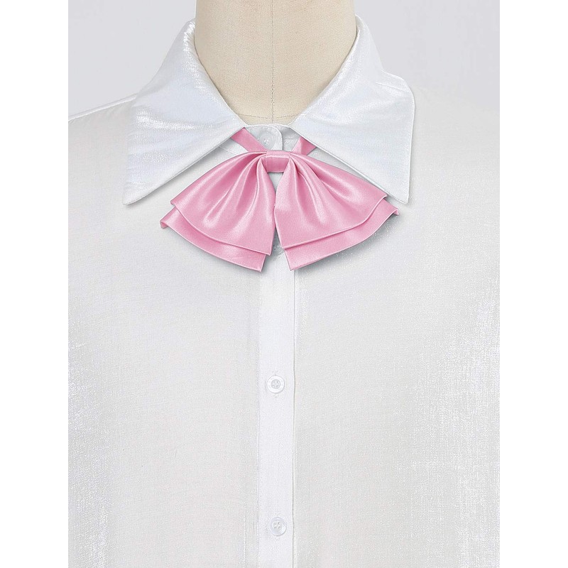 Allegra K School Ribbon, Ribbon Tie, Uniform Ribbon, Bowtie, Bowtie,