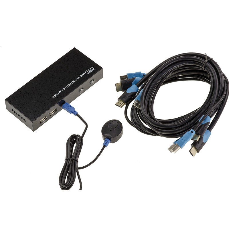 KALEA-INFORMATIQUE KVM Switch Automatische Tastatur Tastatur Bildschirm Sharing Box auf