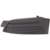 CPP Plastic Front, Left Side Black Fog Light Cover for