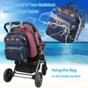 Jeryswet Baby Diaper Bags with Changing Station, Waterproof Large Capacity