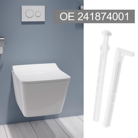 SG Store 2 Sets Flush Plate Actuator Flush Rod Set 241874001 Compatible with GEBERIT Compatible with S-igma01 30 Series Water Tank Replacement Parts