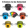 AUTODECO 4 Pack Collapsible Bucket 5 Gallon Container Folding Water