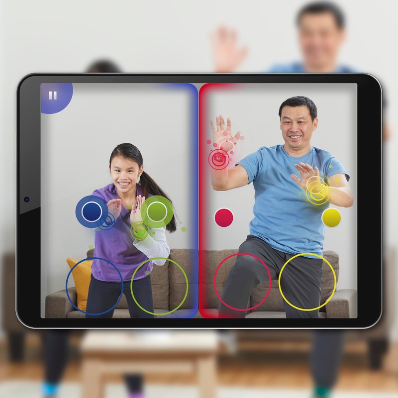 Hasbro Gaming Twister Air Twister Game with App and Augmented