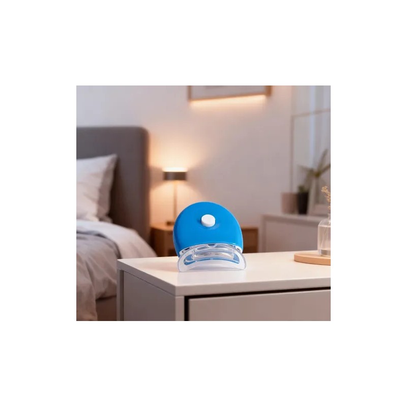 Blanqueador De Dientes Con Luz Led Compacto Y Reutilizable