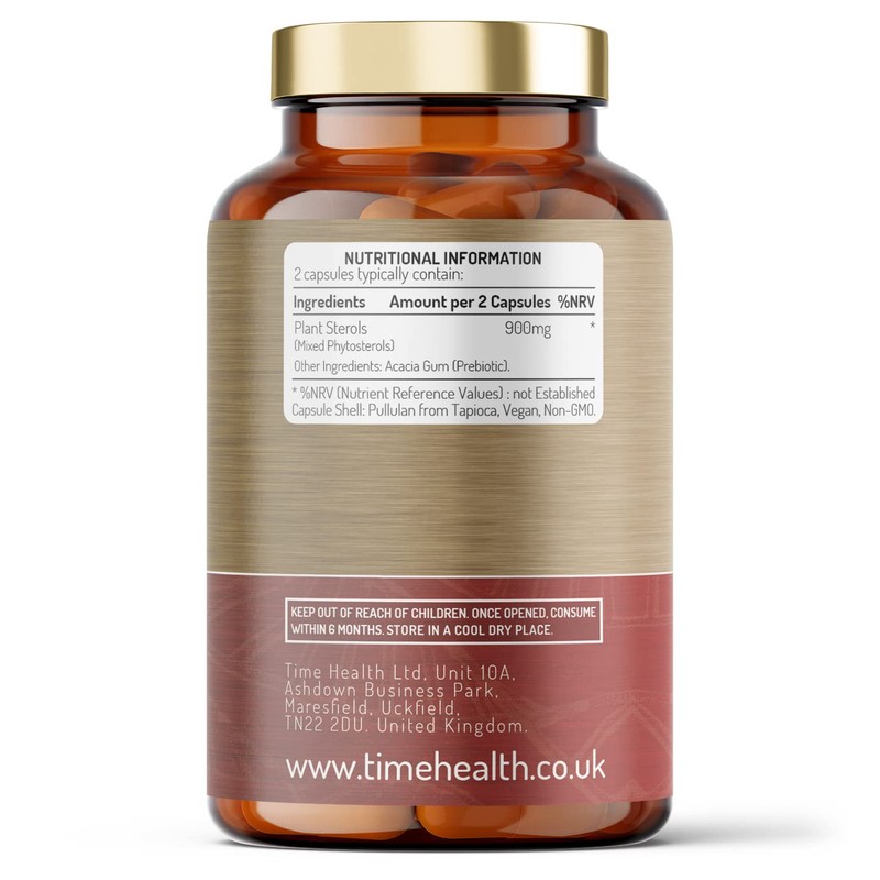Plant Sterols – 900mg per Serving – High Strength 30%