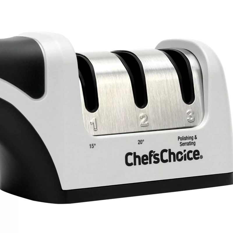 Chef'sChoice 4643 Manual Knife Sharpeners 15 and 20-Degree for Serrated