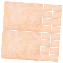 jojofuny 100Pcs Vintage Letter Paper Decorative Writing Paper with Warm Colors for Invitations and Special Occasions Blank Stationery for Personal Expression