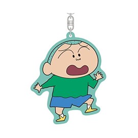 Toshin Pack Key Holder, Crayon Shin-chan, White, Package: W 3.7 x H 5.1 inches (95 x 130 mm), Material: PVC, white