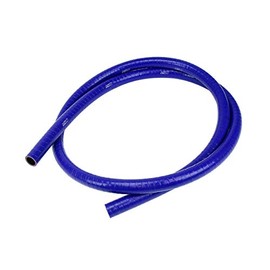 HPS 3/4" (19mm) FKM Lined Oil Resistant Blue High Temperature Reinforced Silicone Hose, Sold per Feet, 4mm Wall Thickness, 350F Max. Temp (FKM-075-BLUE)