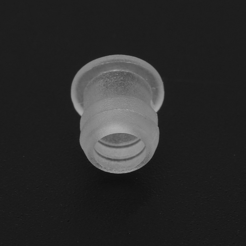 30pcs Earmold Locks Small Plastic Soft Transparent Earmold Tubing Locks