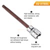 sourcing map 7/32" Hex Bit Socket 3/8" Drive SAE S2