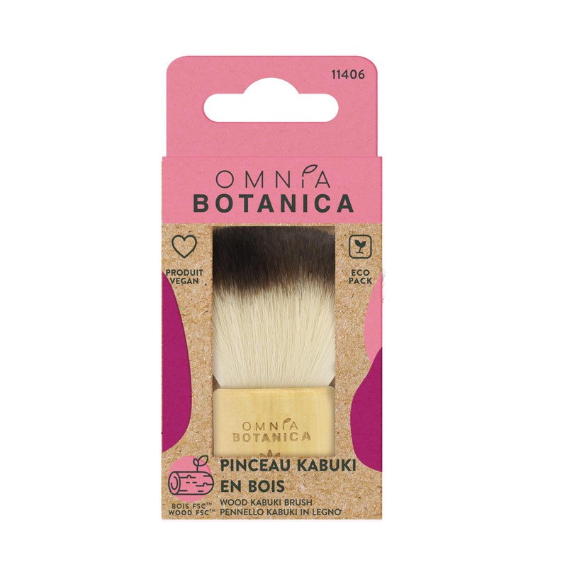 OMNIA BOTANICA - Pennello Kabuki - Polvere viso - Trucco
