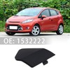 eMagTech Car Front Bumper Tow Hook Eyelet Cover Black Plastic