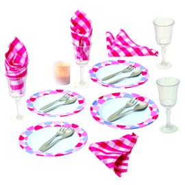 PlayGo Table Metalware Playset (21 Piece) (Set of 4)