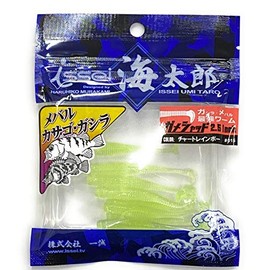 Issei Umitaro Game Shad 2.5 Inch #015 Chartreuse Rainbow