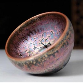 tulip handmade cup color change special porcelain tea water crafts