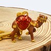 [YISHUI] （イスイ） キーホルダー 風水 キーチェーン 駱駝 お守り プレゼント 金運グッズ ビジネス