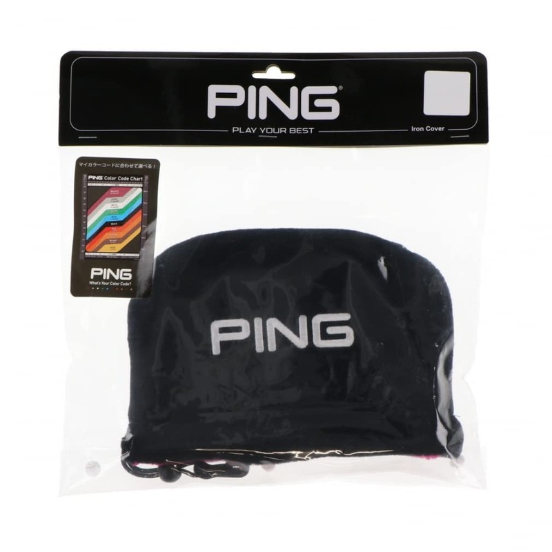 PING Golf Iron Cover HC-C192 34871-01 Red x Silver