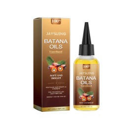 Batana Soft Light Essential Oil, Nourishing and Moisturizing Hair, Hydrating Hair Care and Smoothing Hair Care Essencevolume: 50 ml, color: White, Scent: Unscented
