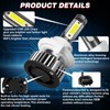 HOEDUI Fit For Ford F150 2004-2014 lights with Fan, 800%