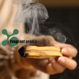 16pcs Natural Palo Santo Wood Incense Sticks Home Decoration & Air Purification Diffuser Christmas Giftcolor: wood Color