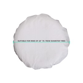GOODFITMENT For RAV4 Car Spare Wheel Tire Cover Case Storage Bag Protector White Heavy Duty
