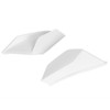 Motorcycle Aerodynamic Winglets Spoiler Wing Universal Modification AccessoryWhite
