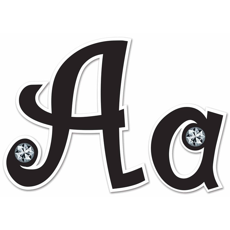 Teacher Created Resources 5-Inch Bling Letters with Jewels