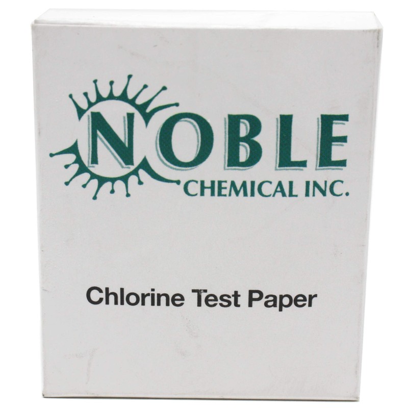 Noble Chemical CM-240 Chlorine Test Paper Dispenser - 10-200ppm