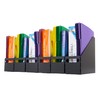 IRIS IRIS USA Metal Magazine File Holders, 6 Pack, for