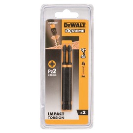 DeWalt DT70566T-QZ IR Torsion bit, Yellow, 85 mm, 2 pieces