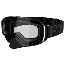 FXR Ride X Spherical Clear Goggle (Black Ops)