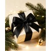 Black Double Faced Satin Ribbon 1" x 100 Yards Gift