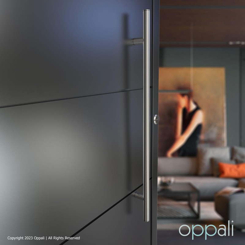 oppali Brushed Stainless Steel 304 Entrance Door Pull Handle |