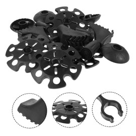 BIUDECO 20pc Hiking Stick Accessories Set Trekking Pole Tips Mud Baskets for Hiking Poles