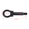 Front Tow Eye Hook 7P0805783 Heavy Duty Forged Steel Black