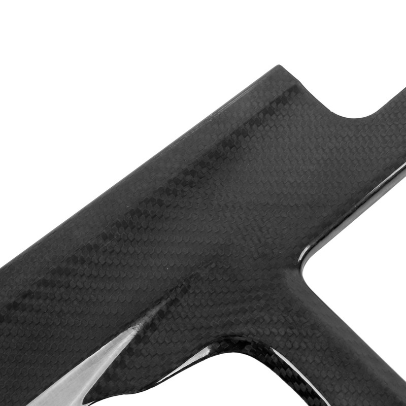 Carbon Fiber Center Console Gear Shift Cup Holder Panel Cover