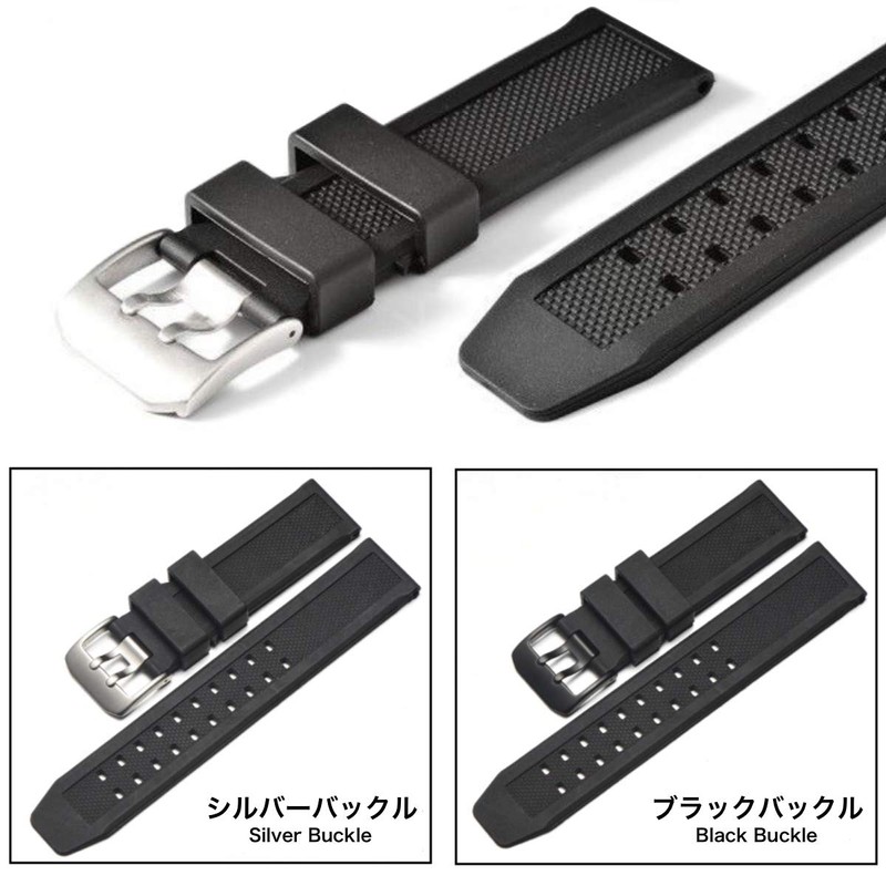 【Luminox ルミノックス純正バンド互換品】 取付幅23mm 時計ベルト ラバーバンド ネイビーシールズ等に 11Straps【バネ棒外しセット】