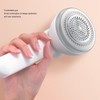 Lint Remover Light Weight USB Powered Lint Shaver White Rechargeable