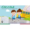 Set of 3 Children's Towels, Coconut, 40 x 50 cm,