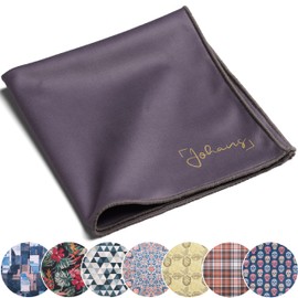 Johans® XXL Microfibre Cloth for Cleaning Smartphones, Tablets, Glasses, Displays, Cameras, Display/Glasses Cleaning Cloth, Cleaning Cloth, Optician Quality, 30 x 30 cm (Anthracite)