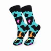 Colourful Socks Tennis Socks with Pattern Long Socks for Men