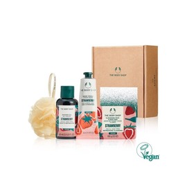The Body Shop Strawberry 3-piece gift set (shower gel + hand cream + soap) (888174) / 더바디샵 스트로베리 3종 선물세트 (샤워젤+핸드크림+비누) (888174)
